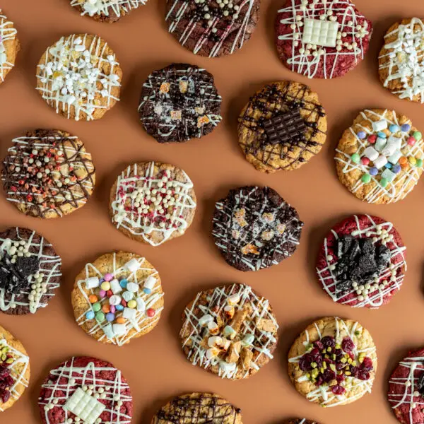 24 cookie box cookie koeken koek koekjes chocolade New York style chocolate chip cookies